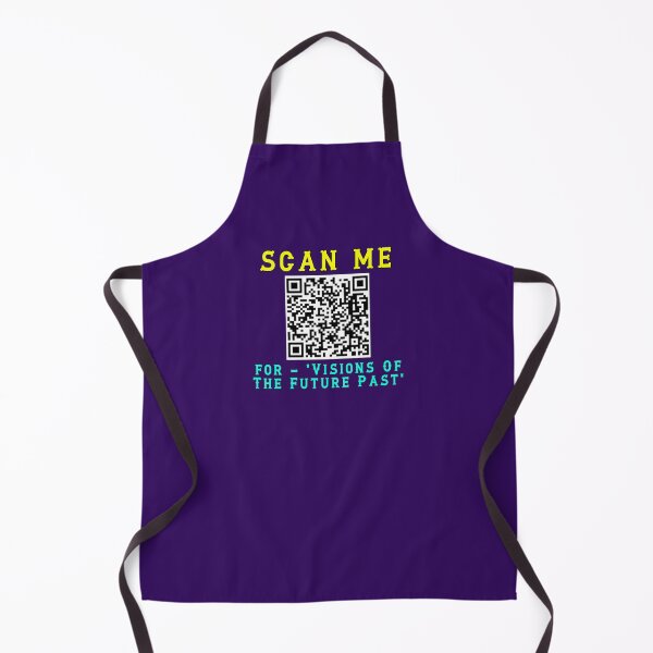 Item preview, Scan Me For Visions Of The Future Past designed and sold by AlienAlmanac.