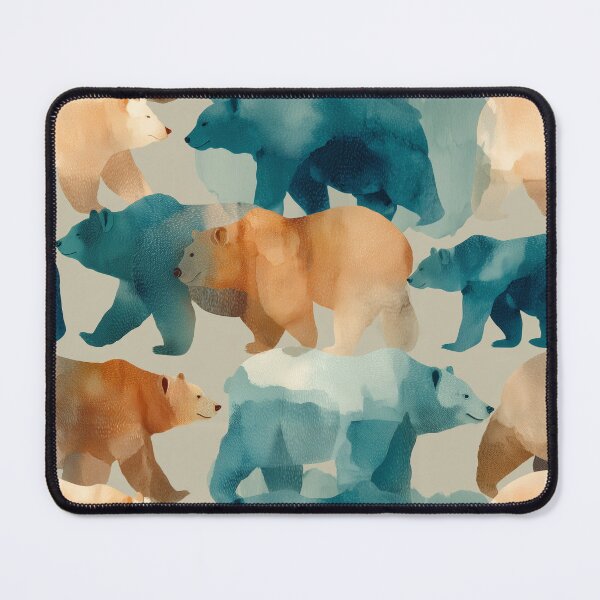 Item preview, Bear Seamless Pattern #3 designed and sold by ThisisProudy.