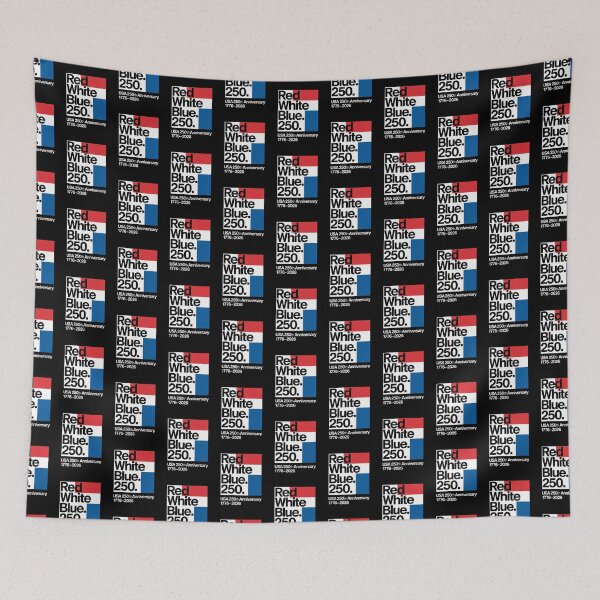 Item preview, Red White Blue - Modern Minimalist Flag Design designed and sold by DarylWelsh2024.