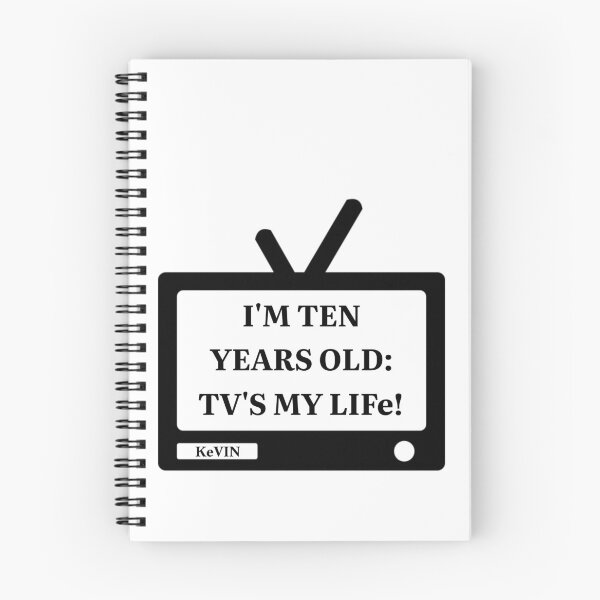 Item preview, I'm 10 years old, TV's my life! designed and sold by PariSeine.