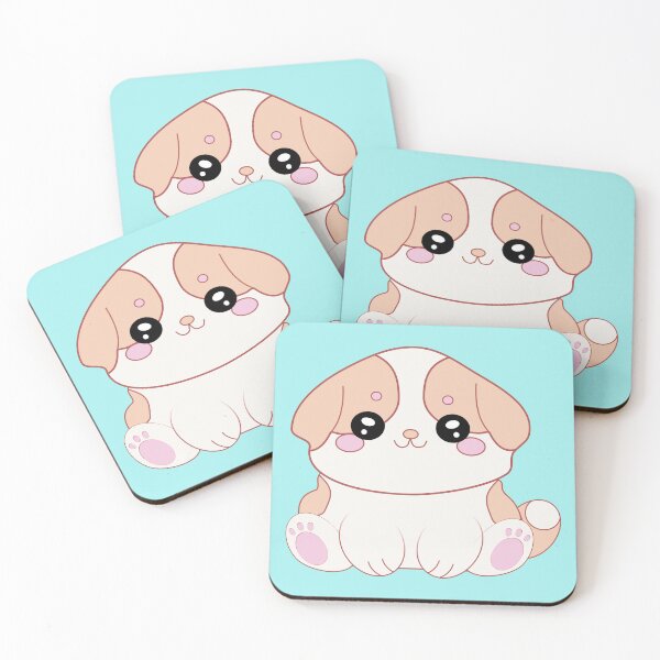 Item preview, Mallow Pup  designed and sold by Sonia Jones Art.