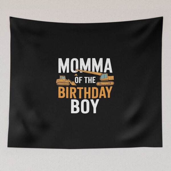 Item preview, Momma Of The Birthday Boy Construction Worker Birthday  designed and sold by DigitaldeligArt.