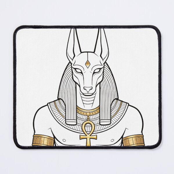 Item preview, Anubis Guardian of the Afterlife Line Art designed and sold by Eye Of Horus.