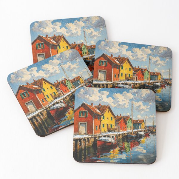 Item preview, Coastal village designed and sold by sid1802.