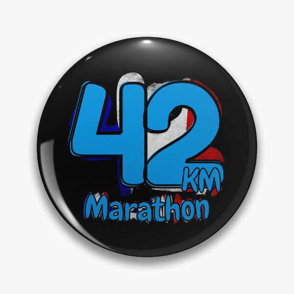 Item preview, Marathon Running Achievement - France - Royal Blue designed and sold by NineSevenFour.