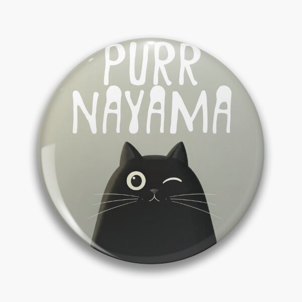 Item preview, Purrnayama - Zen Yoga Black Cat designed and sold by ikidyounot.