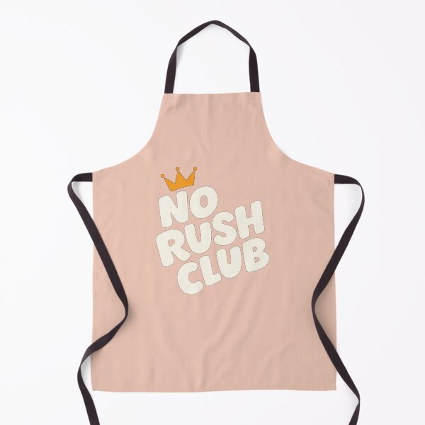 Item preview, No Rush Club T-Shirt | Chill Vibes Lazy Mood Minimal Statement Tee designed and sold by KDesignCrafts.