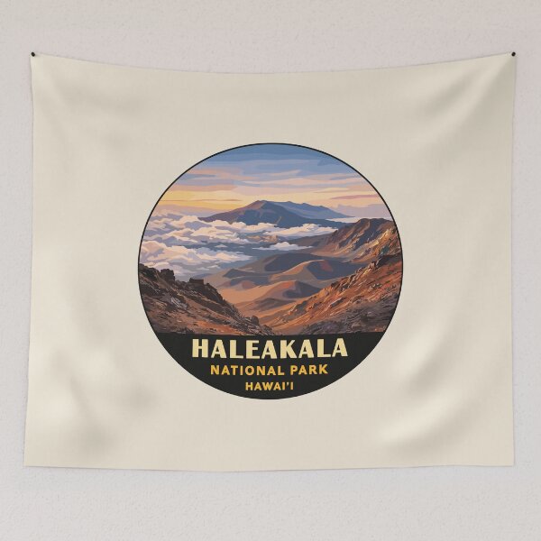 Item preview, Haleakala National Park Volcano Sticker designed and sold by Gideon Emmerich.