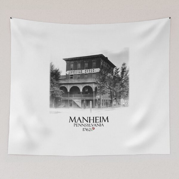 Item preview, Manheim Pennsylvania - The American House designed and sold by JournalOfTales.