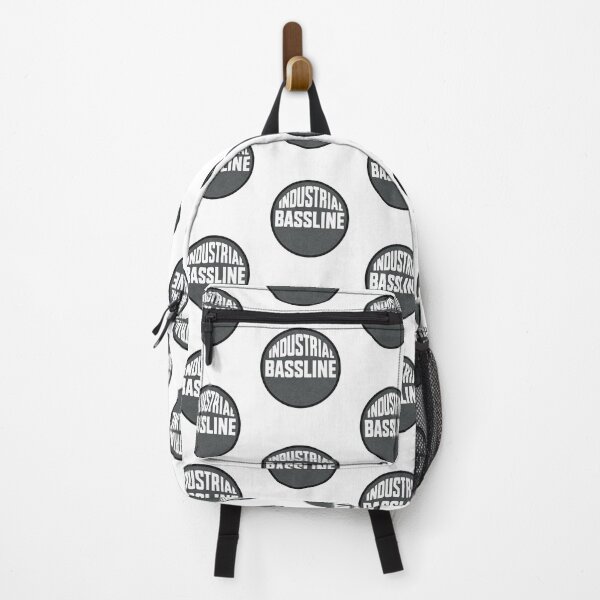 Item preview, Industrial Bassline – Raw Techno Bass Logo designed and sold by |TRSSHOP|.