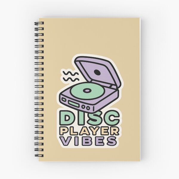 Item preview, Disc Player Vibes – Retro CD Music Illustration designed and sold by |TRSSHOP|.