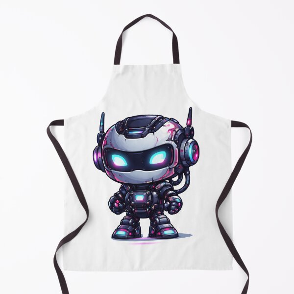 Item preview, Cyberpunk Robot – Cute Neon Character designed and sold by wait4signal.