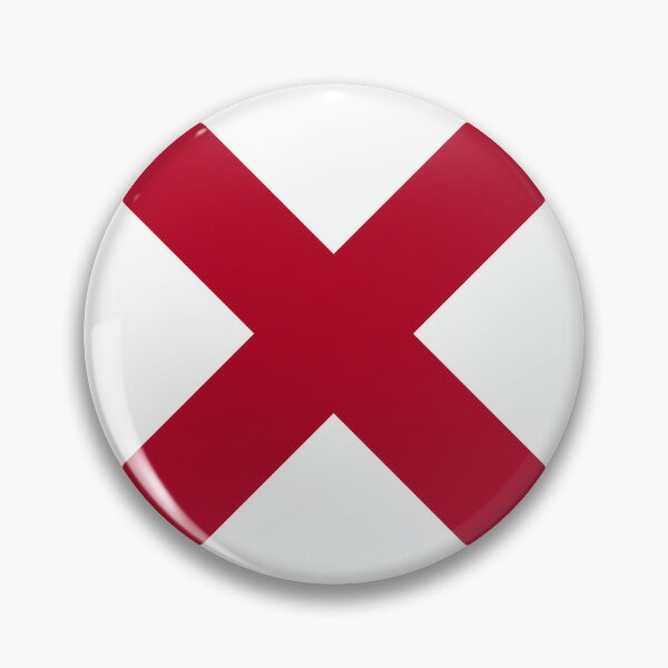Item preview, Alabama State Flag Clean Design designed and sold by NTGUILTY.