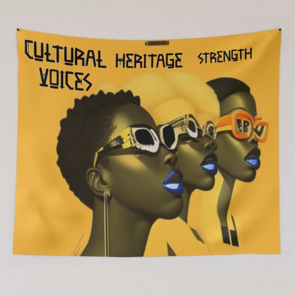 Artikelvorschau, Voices of Culture, Shades of Strength entworfen und verkauft von R0X Designs .
