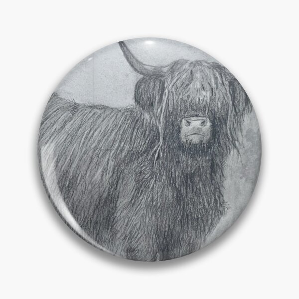 Item preview, Carole’s Highland Cow designed and sold by bibiwildstudio.