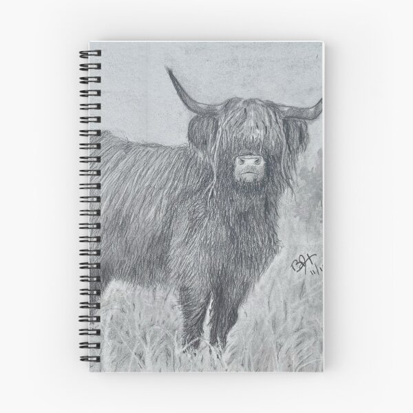 Item preview, Carole’s Highland Cow designed and sold by bibiwildstudio.