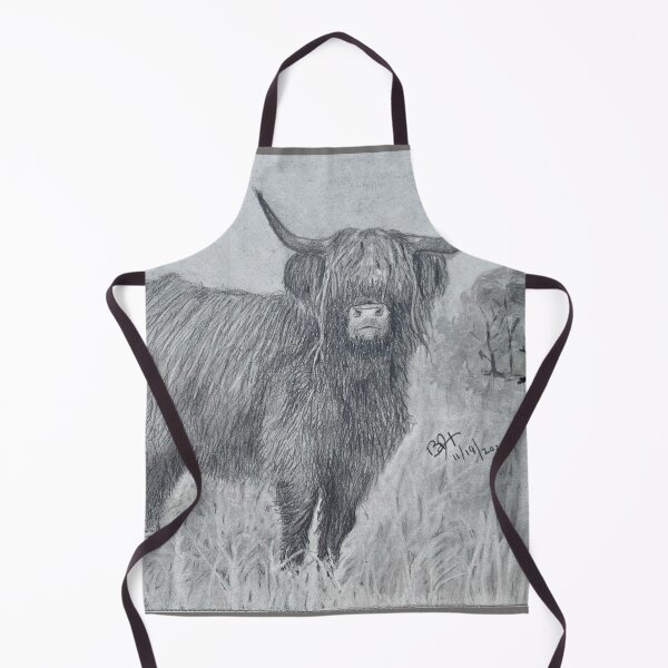 Item preview, Carole’s Highland Cow designed and sold by bibiwildstudio.