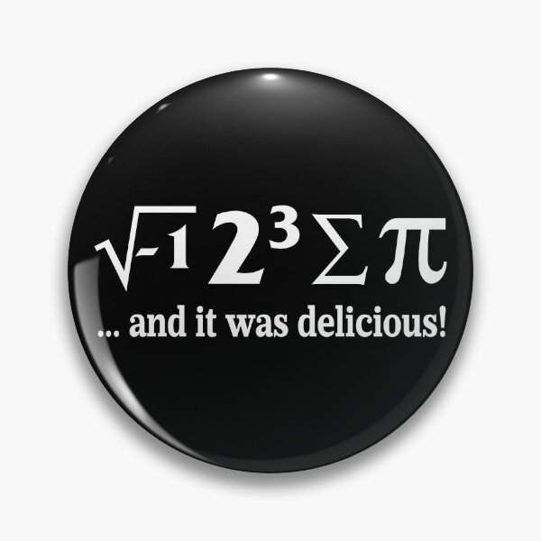 Artikelvorschau, Ich aß ein Stück Kuchen und es war köstlich. Lustiges Wortspiel mit der Zahl Pi. entworfen und verkauft von ScienceCorner.