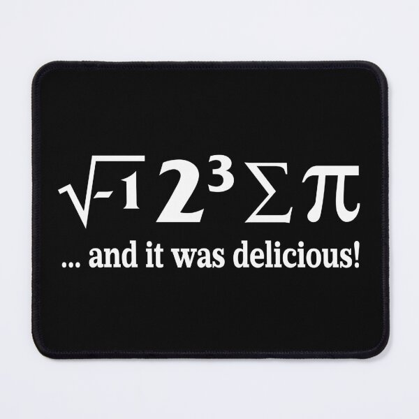Item preview, I Ate Some Pie and It Was Delicious Funny Math Pi Pun designed and sold by ScienceCorner.