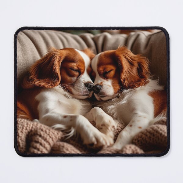 Item preview, Cavalier Love – Cozy Heart of Two Sleeping Dogs designed and sold by AmetistLight.
