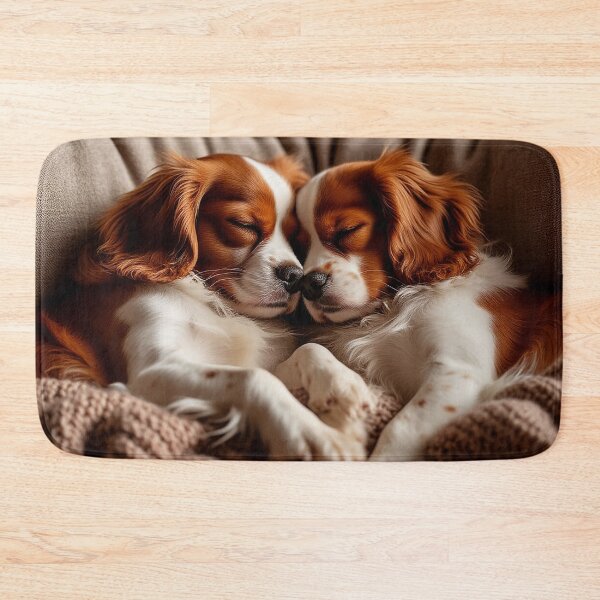 Item preview, Cavalier Love – Cozy Heart of Two Sleeping Dogs designed and sold by AmetistLight.