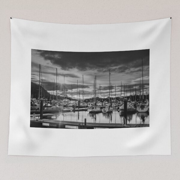 Item preview, Serenity Anchored: An Inverkip Dockside Portrait designed and sold by RJW Images.