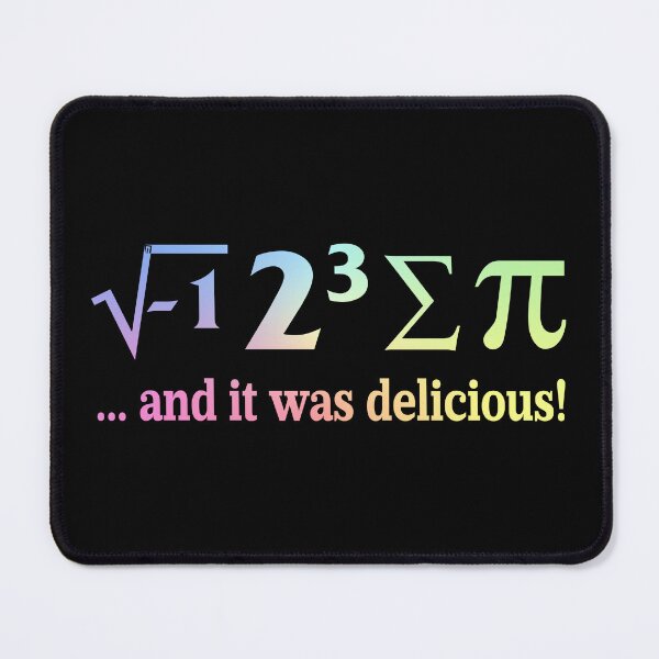 Item preview, I Ate Some Pie and It Was Delicious Funny Math Pi Pun designed and sold by ScienceCorner.