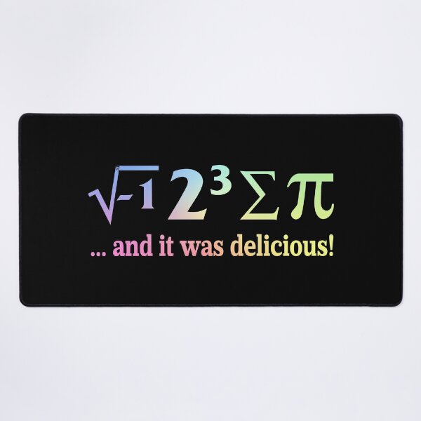 Item preview, I Ate Some Pie and It Was Delicious Funny Math Pi Pun designed and sold by ScienceCorner.