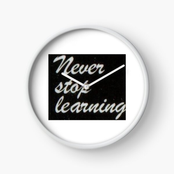 Item preview, Never stop learning designed and sold by di-Vera-Rosati.
