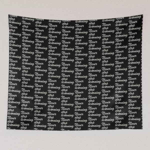 Item preview, Never stop learning designed and sold by di-Vera-Rosati.
