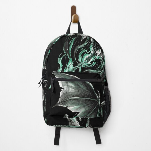 Item preview, Green Eyed Bat Espada Cuarta Arrancar Resurrection Murcielago Segunda Etapa Hollow Mask Pale Swordsman Despair Emptiness Anime Warrior Fan Art Portrait Illustration Poster T-Shirt Sticker Print Gift designed and sold by Senpaiwaves.