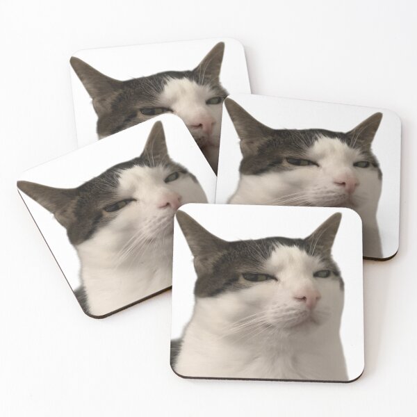 Item preview, Judgmental Cat – Unimpressed Stare Meme designed and sold by Dyan4.