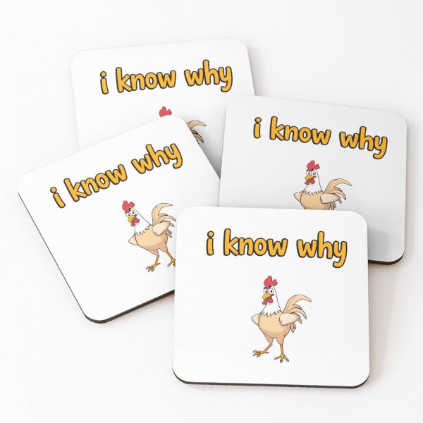 Item preview, Sassy Rooster I Know Why Chicken Pun designed and sold by LowBattery Social Club.
