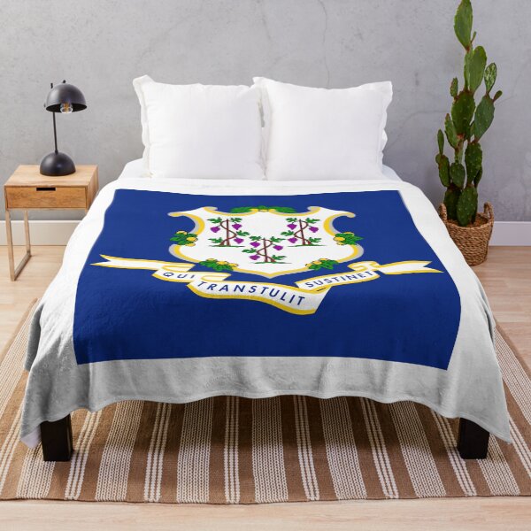 Item preview, Connecticut State Flag Clean Design designed and sold by NTGUILTY.
