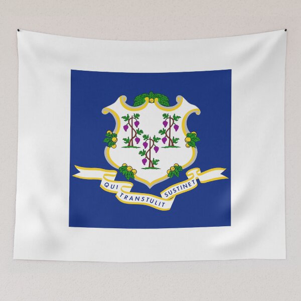 Item preview, Connecticut State Flag Clean Design designed and sold by NTGUILTY.