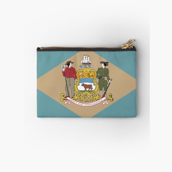 Item preview, Delaware State Flag Clean Design designed and sold by NTGUILTY.