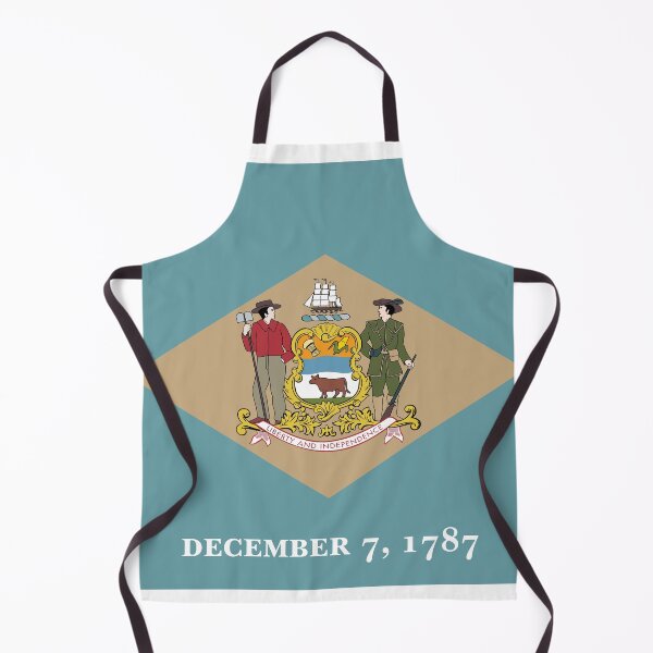 Item preview, Delaware State Flag Clean Design designed and sold by NTGUILTY.