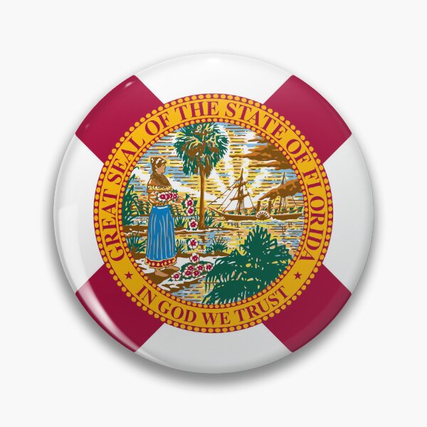 Item preview, Florida State Flag Clean Design designed and sold by NTGUILTY.