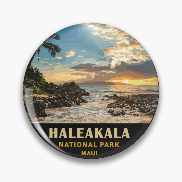 Item preview, Haleakala National Park Volcano Sticker designed and sold by Gideon Emmerich.