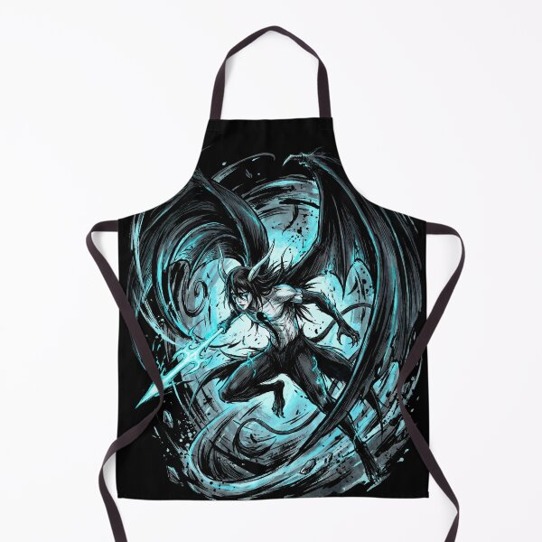 Item preview, Green Eyed Bat Espada Cuarta Arrancar Resurrection Murcielago Segunda Etapa Hollow Mask Pale Swordsman Despair Emptiness Anime Warrior Fan Art Portrait Illustration Poster T-Shirt Sticker Print Gift designed and sold by Senpaiwaves.