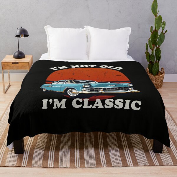 Item preview, I’m Not Old I’m Classic Vintage Car Retro Art designed and sold by Kruti Collection.