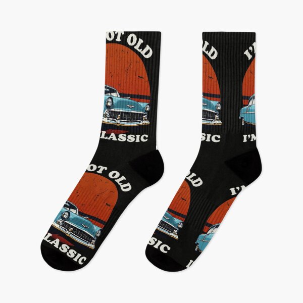 Item preview, I’m Not Old I’m Classic Vintage Car Retro Art designed and sold by Kruti Collection.