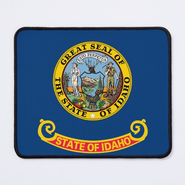 Item preview, Idaho State Flag Clean Design designed and sold by NTGUILTY.