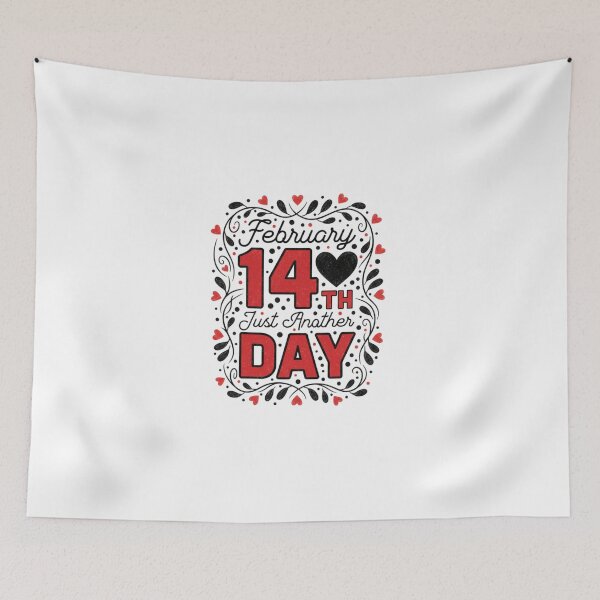 Item preview, February 14th just another day designed and sold by Meryem Mamouni.