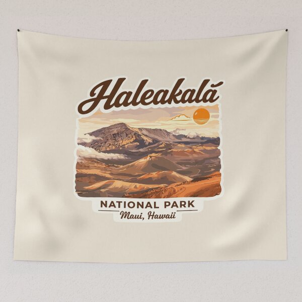 Item preview, Haleakala National Park Volcano Sticker designed and sold by Gideon Emmerich.