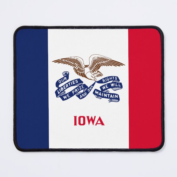 Item preview, Iowa State Flag Clean Design designed and sold by NTGUILTY.