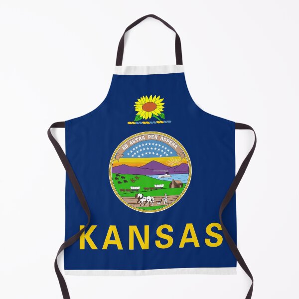 Item preview, Kansas State Flag Clean Design designed and sold by NTGUILTY.