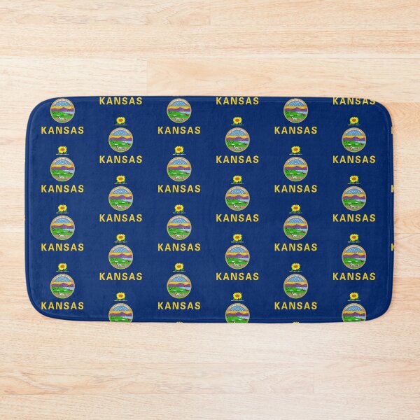 Item preview, Kansas State Flag Clean Design designed and sold by NTGUILTY.