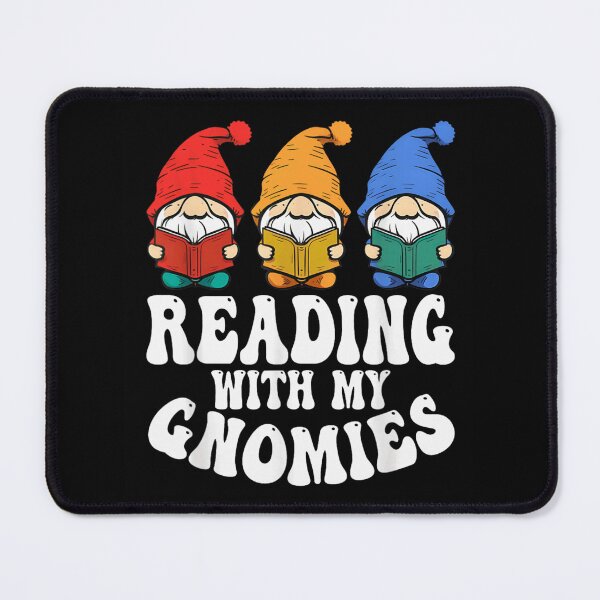 Item preview, reading with my gnomies designed and sold by shop happy ★★★★★.