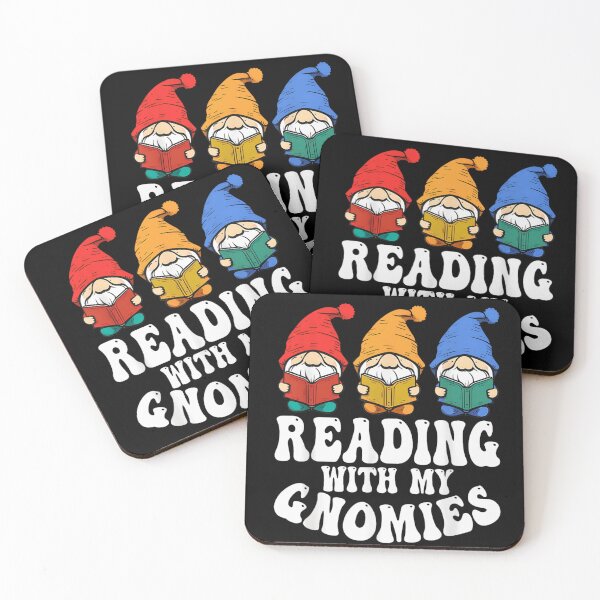 Item preview, reading with my gnomies designed and sold by shop happy ★★★★★.